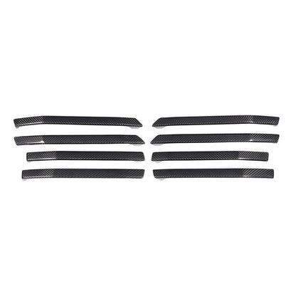 Real Carbon Fiber Front Bumper Grille Trim Kit For Benz G-Class G550 W465 2025+ 4