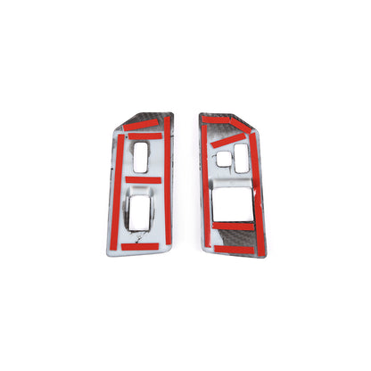 ABS Carbon Fiber Full Interior Center Decoration Trim Kit For FJ Cruiser 2007-21 - Styles 1-5 25