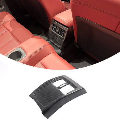 Real Carbon Fiber Rear Air Vent Trim For BMW 4 Series 430i G22 G26 2020-24 15