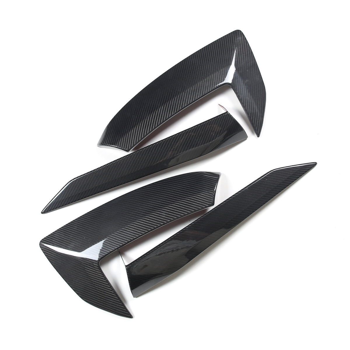 Real Carbon Fiber Full Exterior Set Decor Cover Trim Kit For Corvette C8 2020-26 50