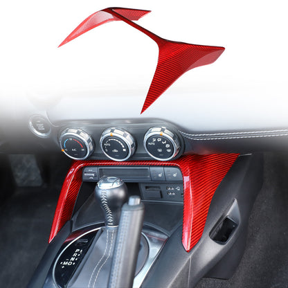 Red Real Carbon Fiber Interior Full Interior Trim For Mazda MX-5 Miata 2016-2026 - Variants 1-5 3