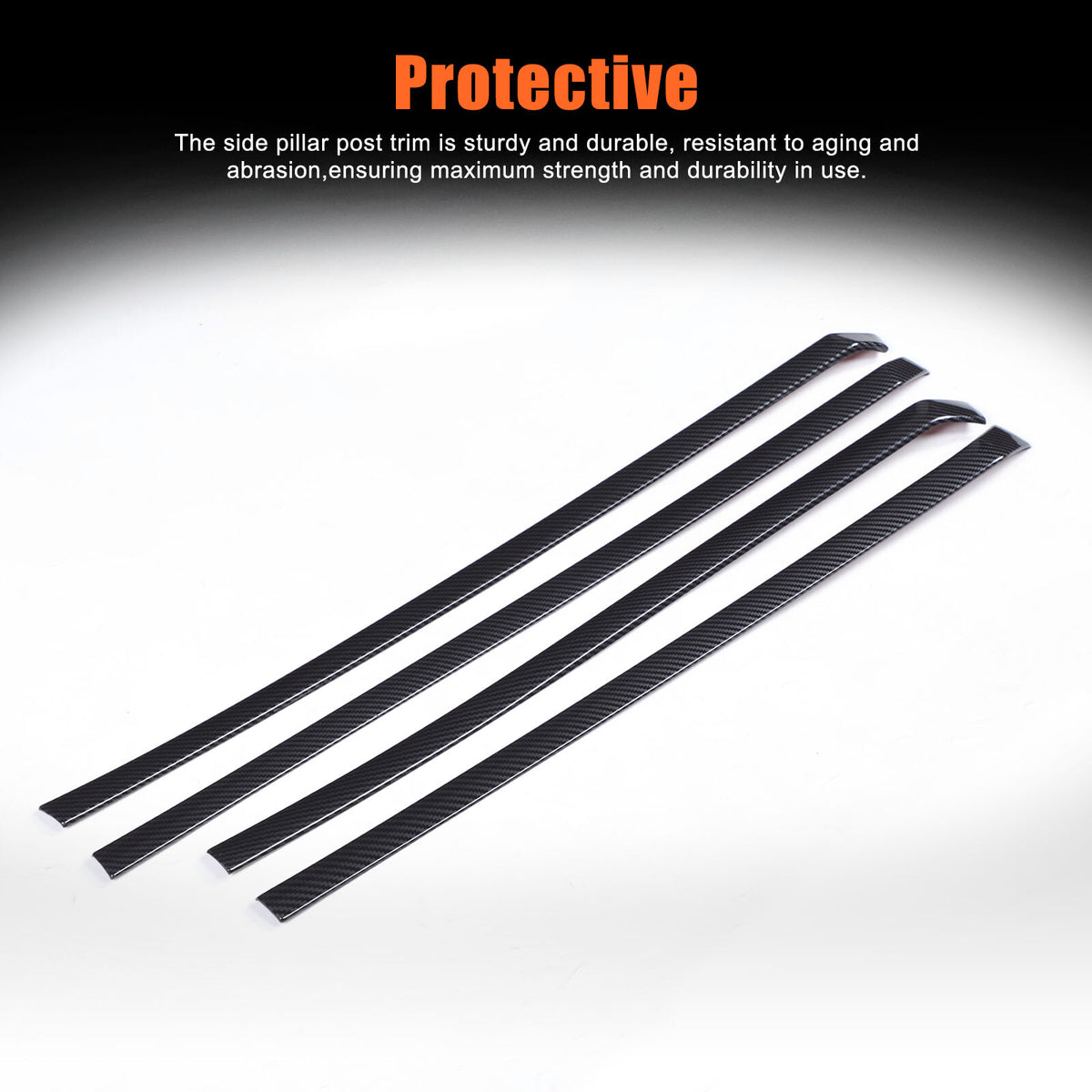 ABS Carbon Fiber Interior Full Set Panel Cover Trim Kit for Toyota Tacoma 24-26 - Styles 1-5 65