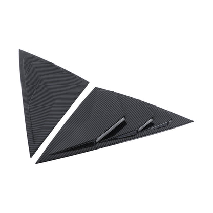 Carbon Fiber ABS Rear Quarter Window Louvers Trim For Acura Integra 2023-2024 10