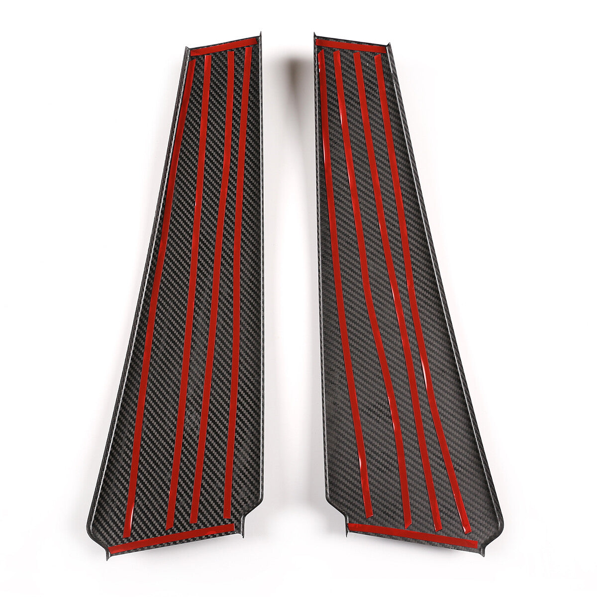Real Carbon Fiber Window B Pillar Trim For Maserati Ghibli Quattroporte 2014-24 7