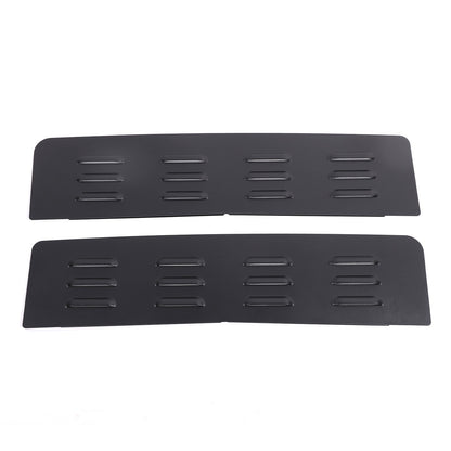 Aluminum Rear Door Window Louver Air Vent Panel Trim For Ford Ranger T9 2023+ 9