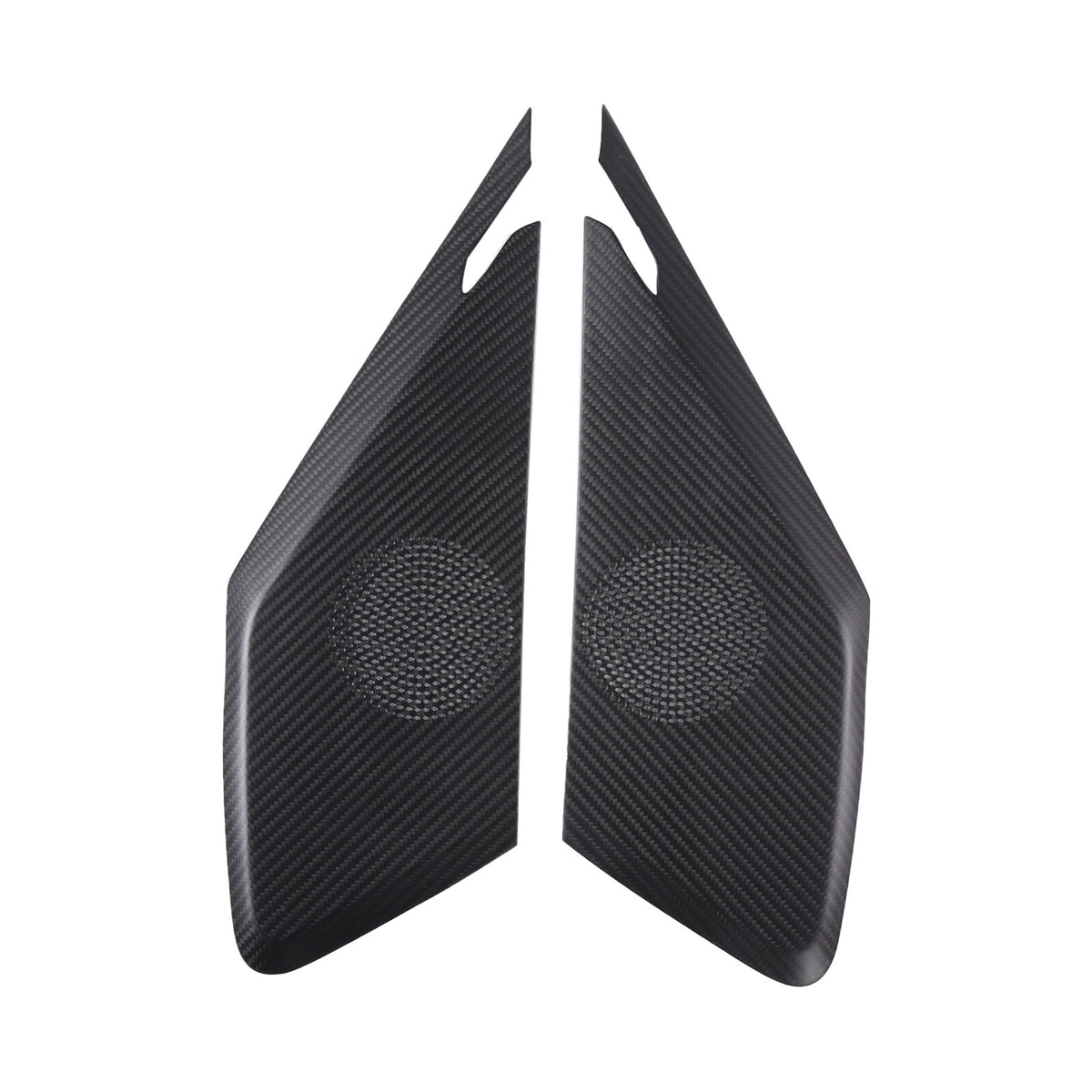Matte Real Dry Carbon Fiber Interior Decor Trim Cover For Corvette C8 2020+ 115