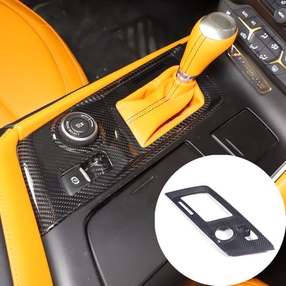 Real Dry Carbon Fiber Interior Center Full Trim Set Kit For Corvette C7 2014-19 118