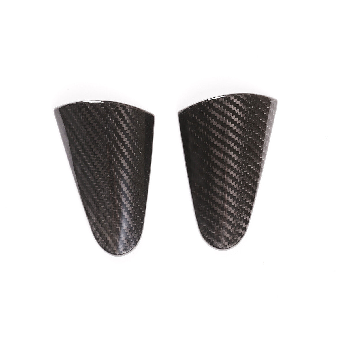 Real Carbon Fiber Exterior Handle Cover Trim Decor For Ferrari 458 2011-2016 7