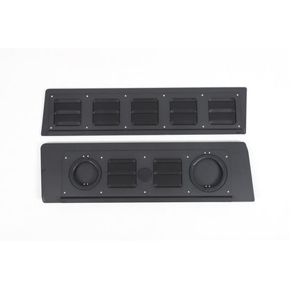 Rear Window Louver Air Vent Trim (Heater Version) For Toyota Prado 2003-2023 22