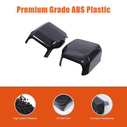 ABS Carbon Fiber Review Mirror Cover Trim For Lexus GX GX550 2024-2025 8