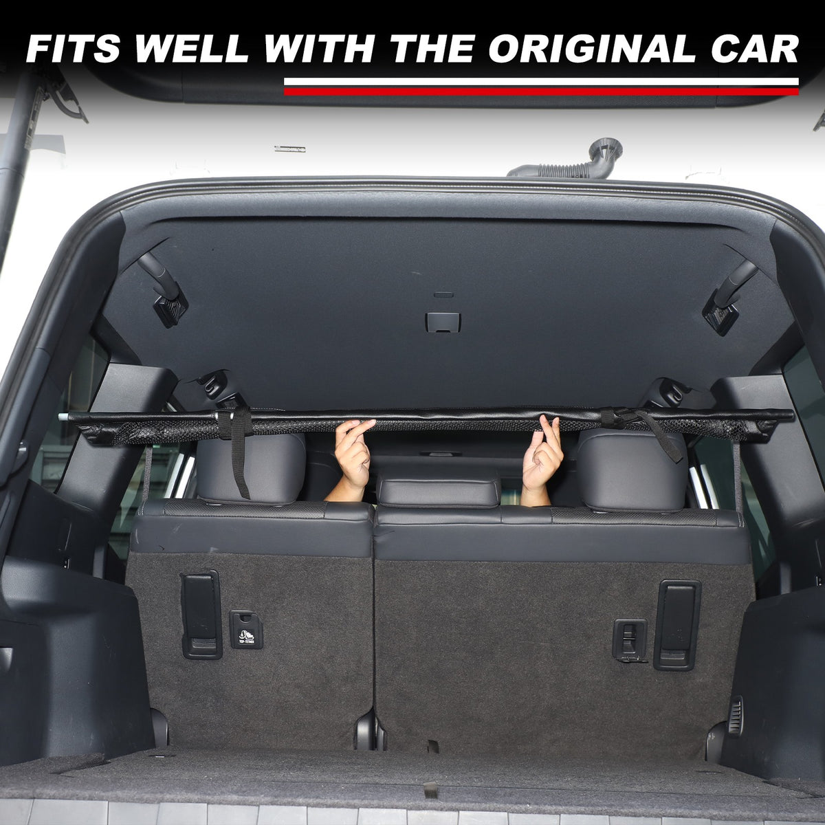 Trunk Safety Isolation Protection Net For Toyota Land Cruiser LC250 Prado 2024+ 9