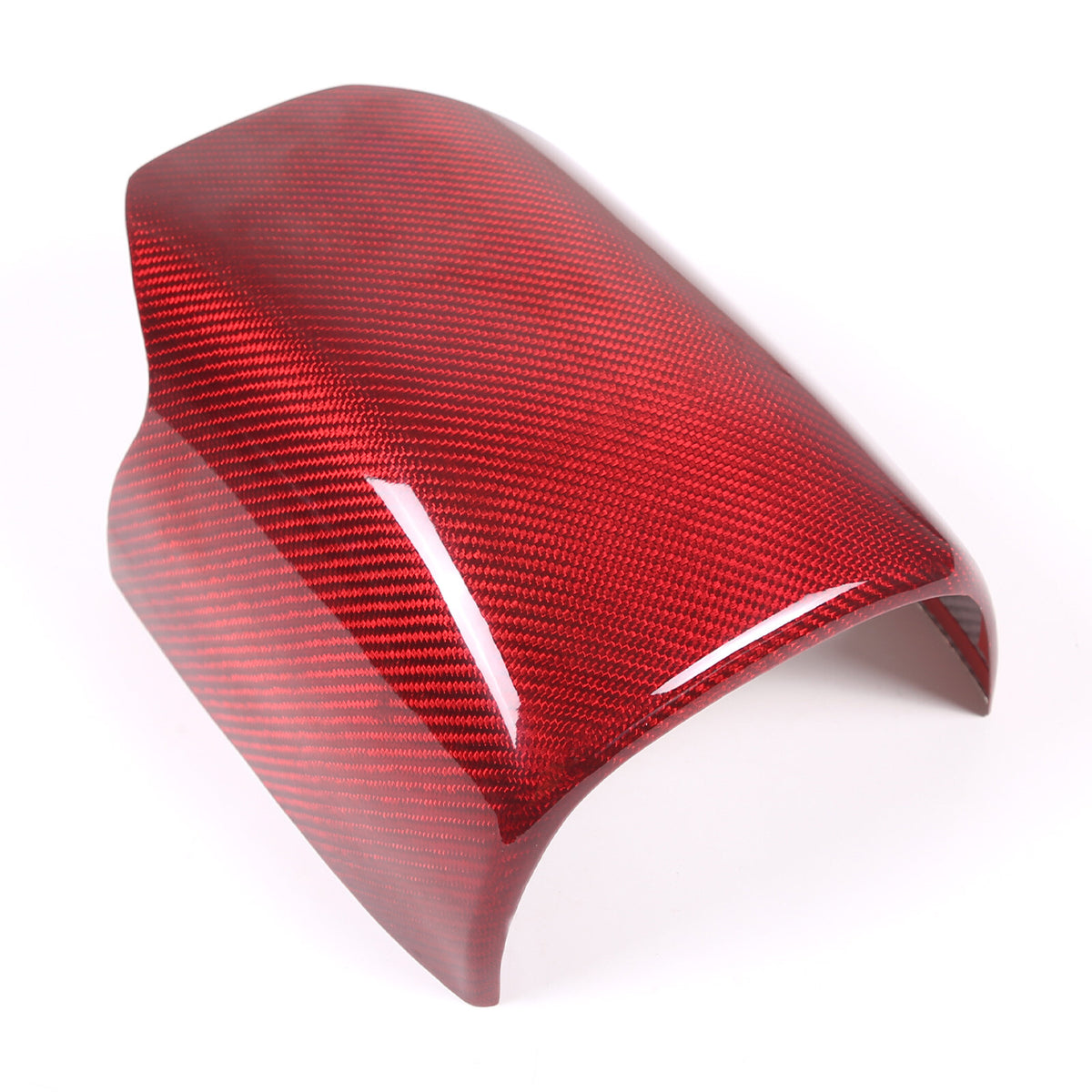 Red Real Carbon fiber Steering Wheel Lower Base Cover For Corvette C8 Z06 20-26 9