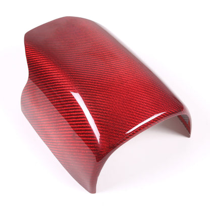 Red Real Carbon fiber Steering Wheel Lower Base Cover For Corvette C8 Z06 20-26 9