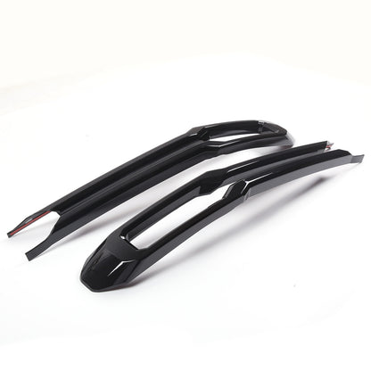 Gloss Black Center Front Bumper Grille Grill Trim Cover Fits 22-24 Ford Maverick 9