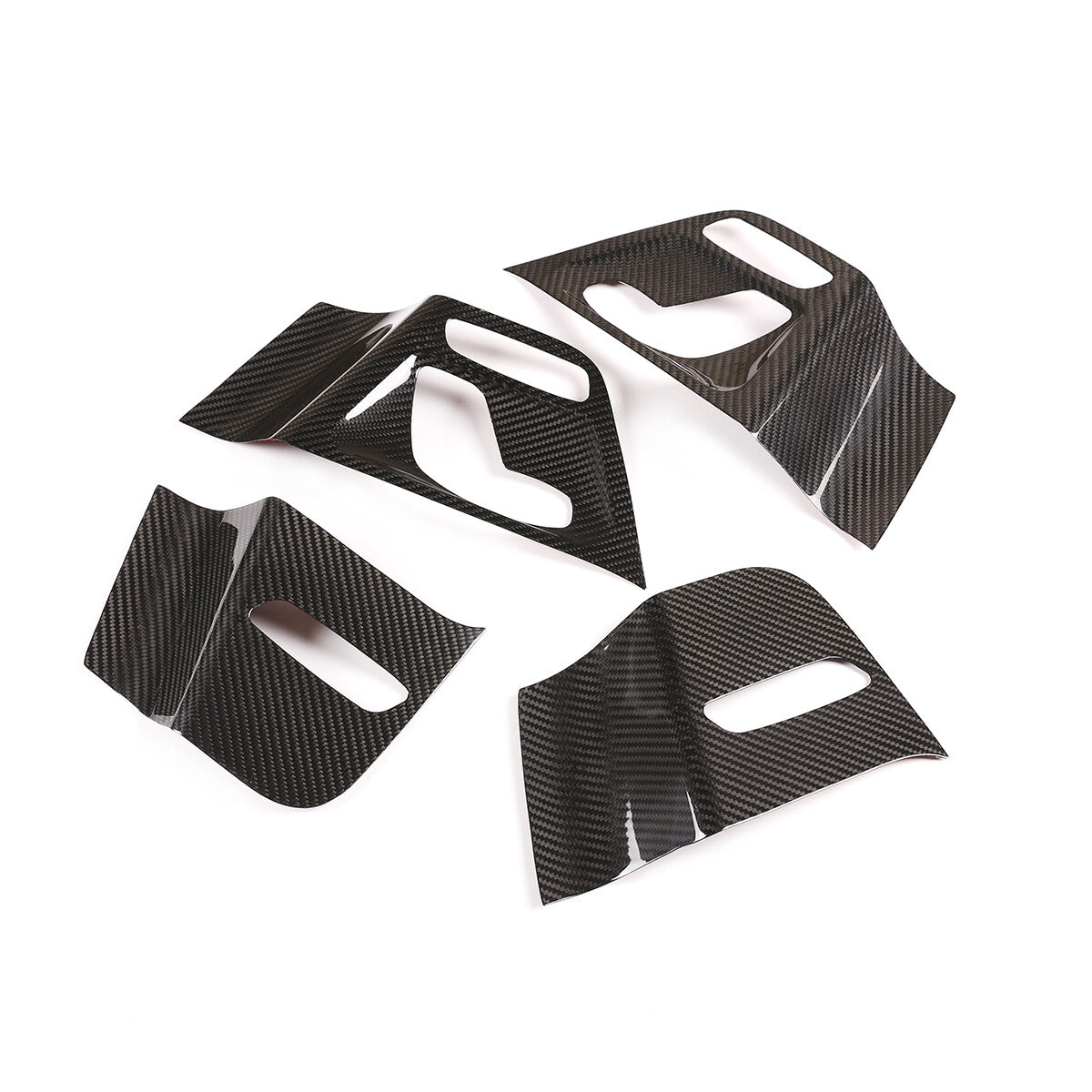 Real Carbon Fiber Door Seat Cover Trim Fit for Mercedes Benz W464 G63 G500 G550 6