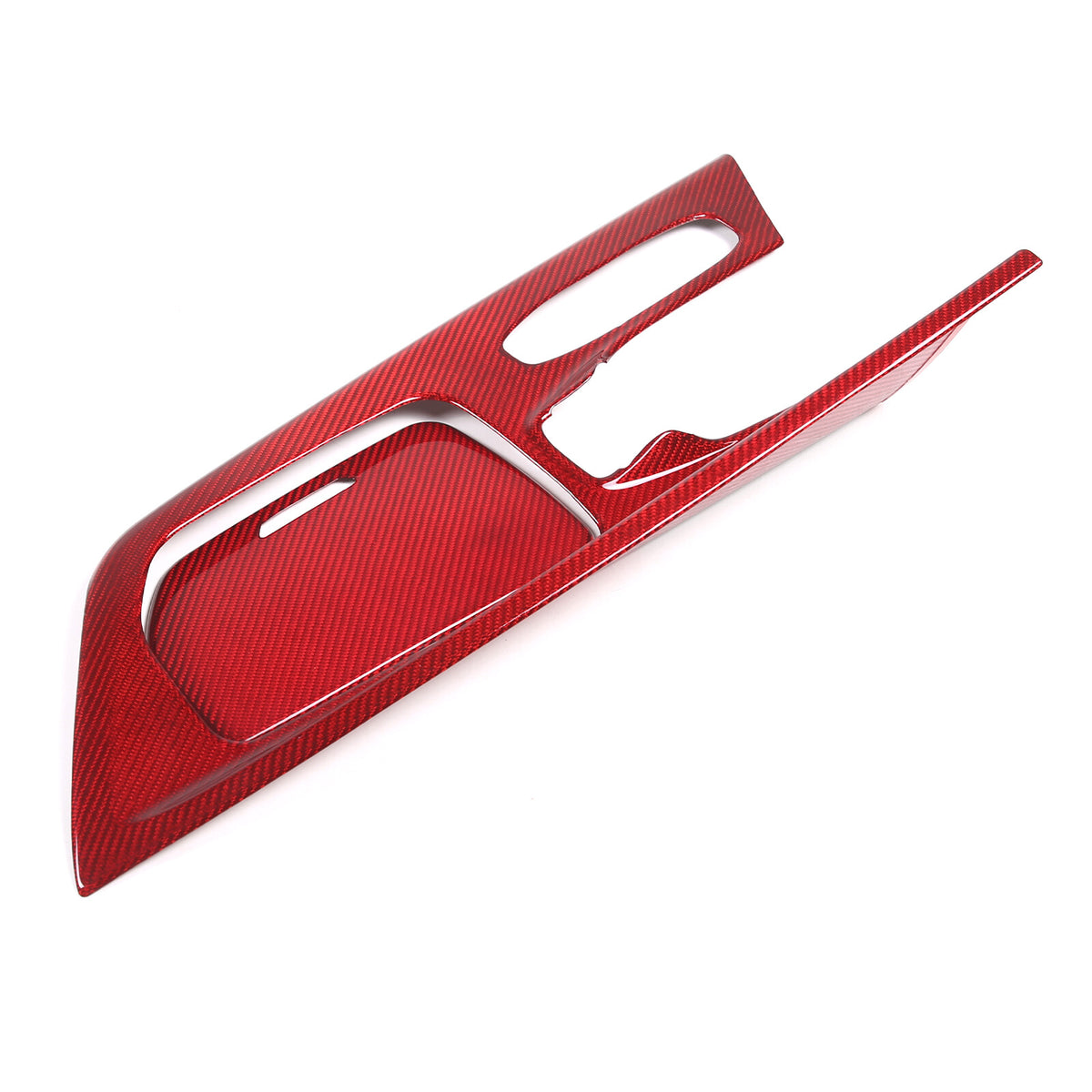 Red Real Carbon Fiber Interior Full Decor Cover Trim Kit for Corvette C8 2020-25 - Variants 21-25 23