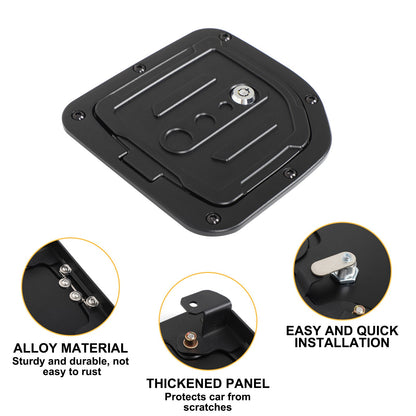 Alloy Steel Fuel Tank Cap Anti-Theft Lock For Nissan Frontier King Cab 2009-17 23