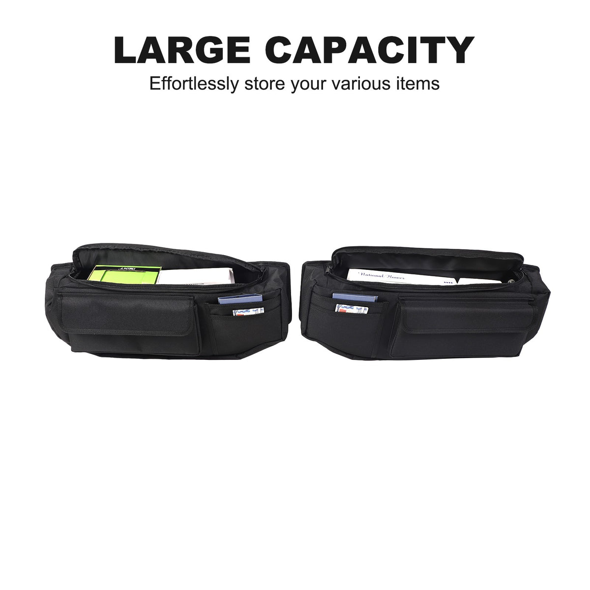 Rear Trunk Tailgate Window Storage Bag Tray For Toyota Prado J150 2010-2017 18
