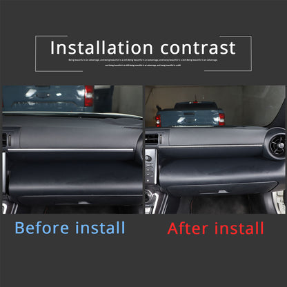 Matte Real Carbon Fiber Interior Center Trim Set For GR86/Subaru BRZ 2022+ 83