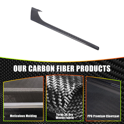 Real Carbon Fiber Center Console air outlet Trim Cover For Mazda MX-5 Miata 16+ 22