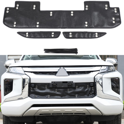 Front Grille Anti-Freezing Cover Trim For Mitsubishi L200 Triton 2019-2023 2