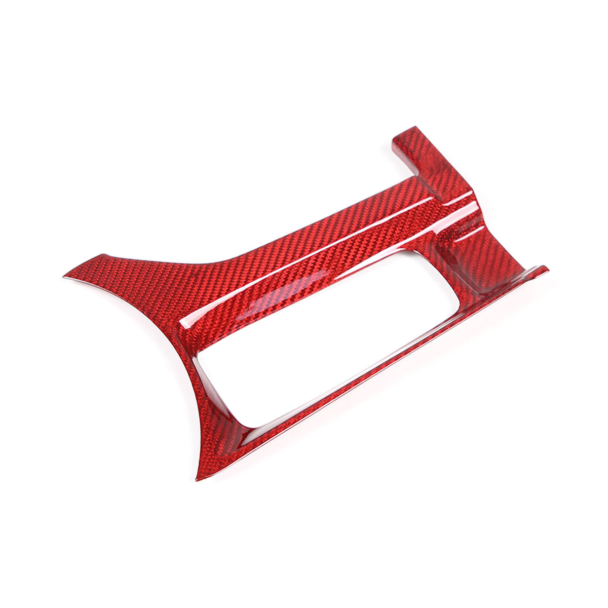 Red Real Carbon fiber Center Multimedia Panel Cover Trim For Mazda MX-5 2016-23 18