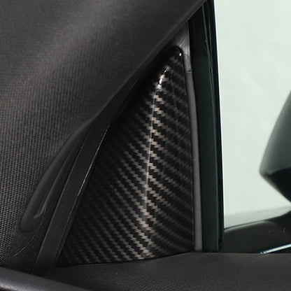 Carbon Fiber ABS Interior Decoration Cover Trim Kit For Corvette C8 2020-2025 - Styles 31-35 7