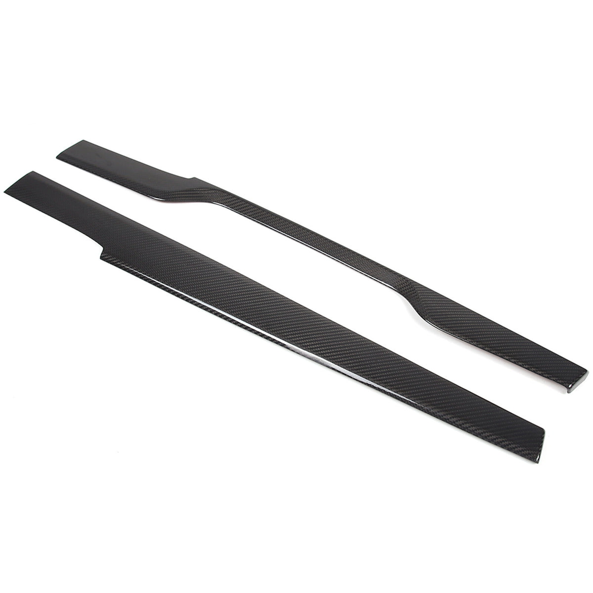 Real Dry Carbon Fiber Center Console Interior Trim Cover For Tesla Model S 23+ 82