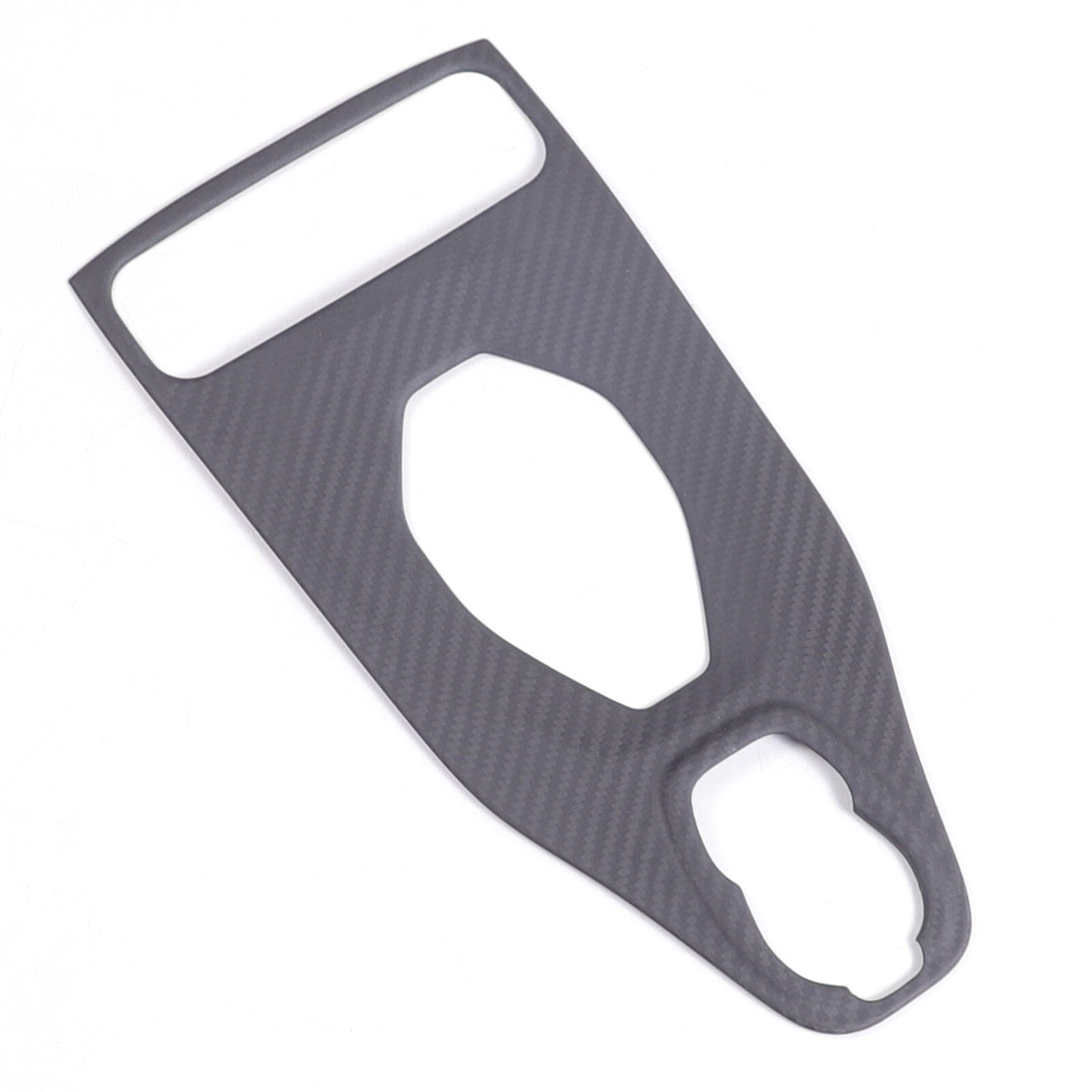 Matte Real Carbon Fiber Center Gear Shift Cover Trim For Lotus EMIRA V6 AT 21-25 5