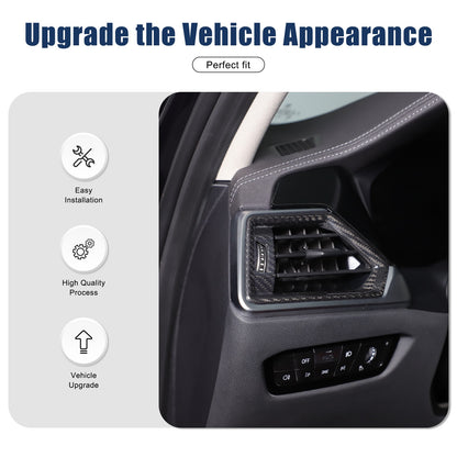 Real Carbon Fiber Side Air Vent Outlet Trim For BMW 3 Series G20 G21 20-22 7