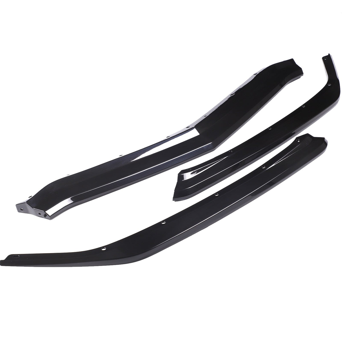 Replacement Black Front Bumper Lip Kit Splitter Exterior For Corvette C8 20+ US 12