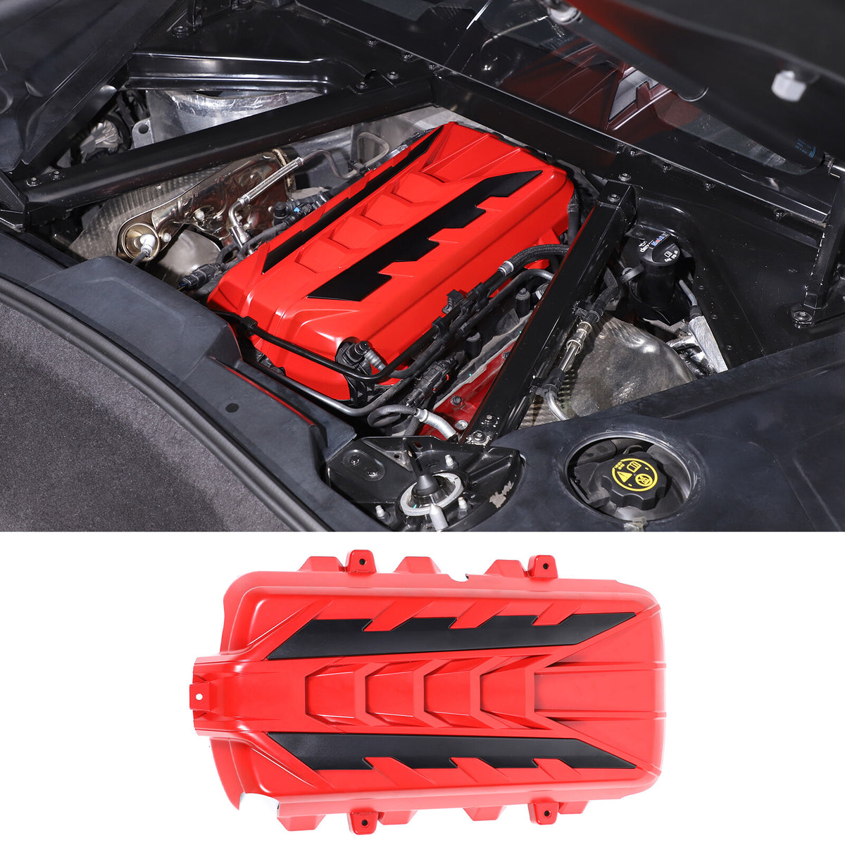 Replace Engine Hood Panel Trim Cover Cap For Corvette C8 Coupe 2020-26 - Variants 6-10 34