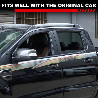 Replacement Car Window Outer Beltline Seal Trim For Ford Ranger T6 2013-2021 US 9