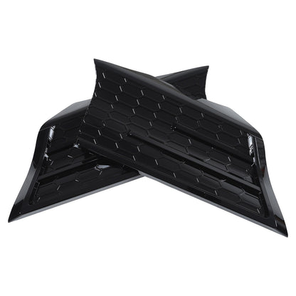 Glossy Piano Black Fender Upper Decoration Cover Trim For Toyota Tundra 2022+ US 23