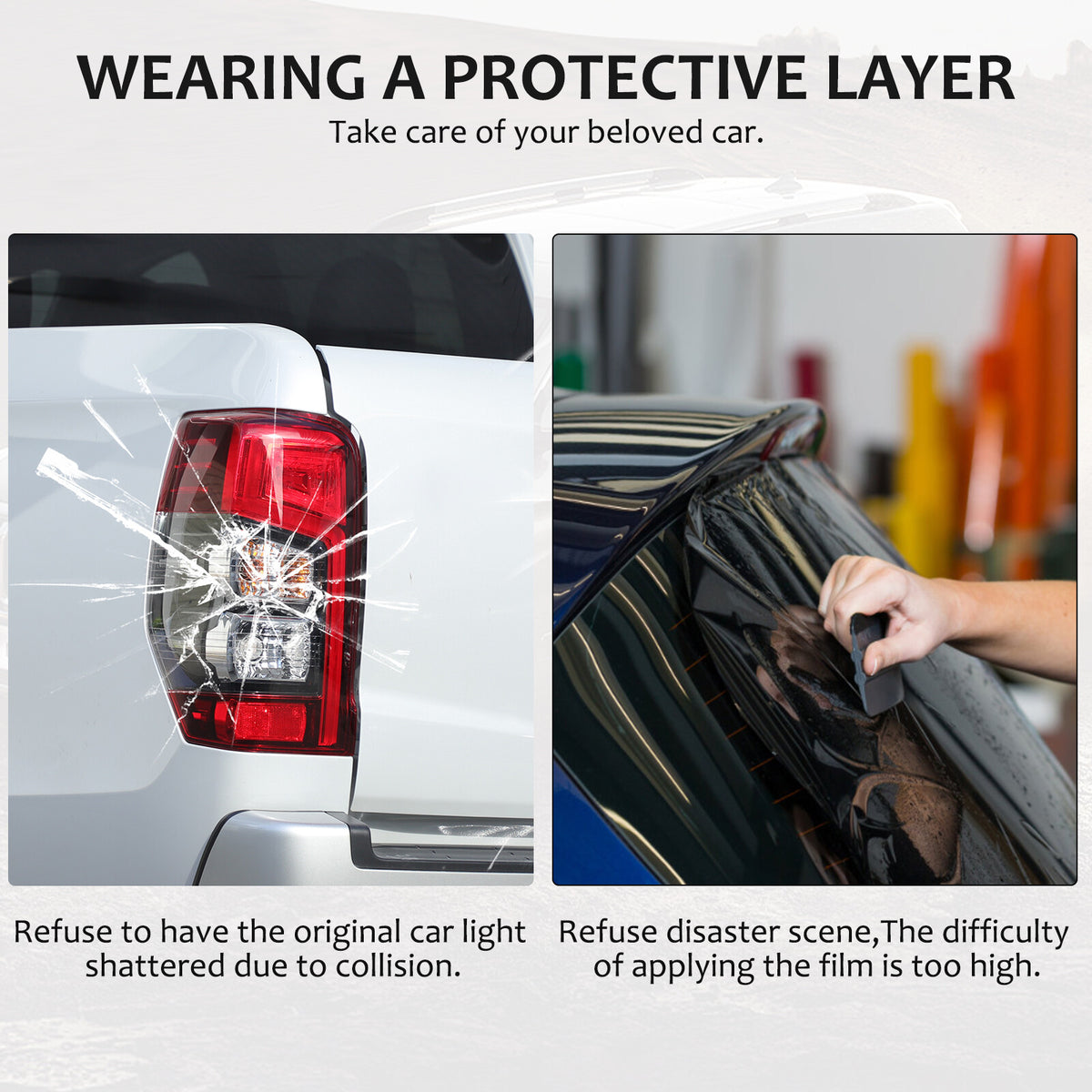 ABS Transparent Smoked Black Gray Tail Light Cover For Mitsubishi L200 2019+ 17