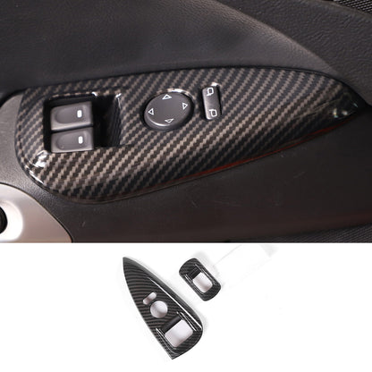 ABS Carbon Fiber Center Console Interior Trim Cover Full Set Kit For Corvette C6 - Styles 6-10 29