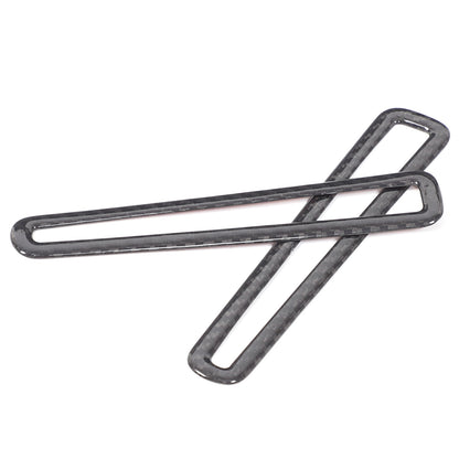 Real Carbon Fiber Interior Window Air Outlet Trim For Nissan GT-R R35 2008-16 9