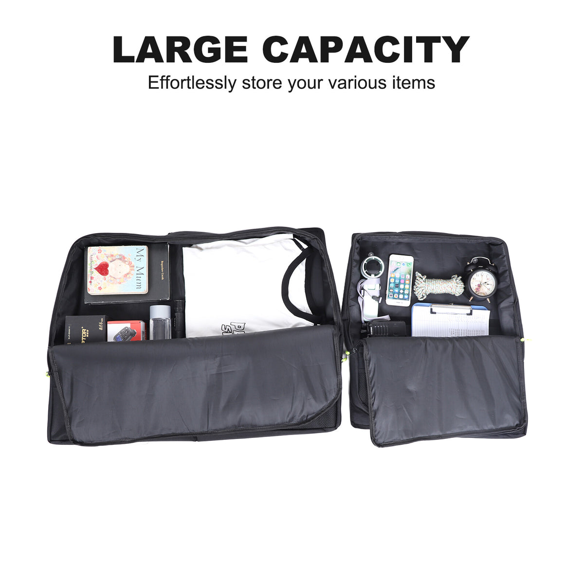 Tailgate Rear Trunk Storage Bag Organizer For Toyota Land Cruiser LC78 24+ US 8