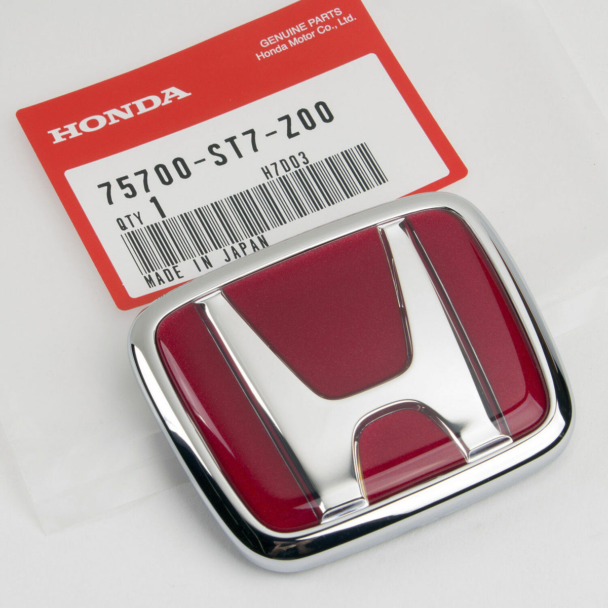 Honda Genuine Integra DC2 Type-R FRONT & REAR EMBLEMS JDM ITR OEM Badges 8