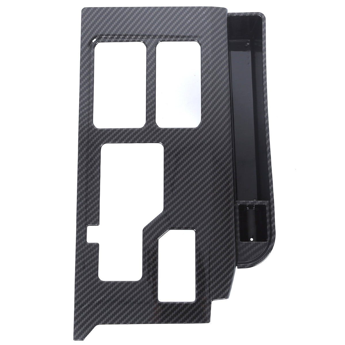 Carbon Center Console Gear Shift Panel Storage Box For Toyota Tundra/Sequoia 22+ 19