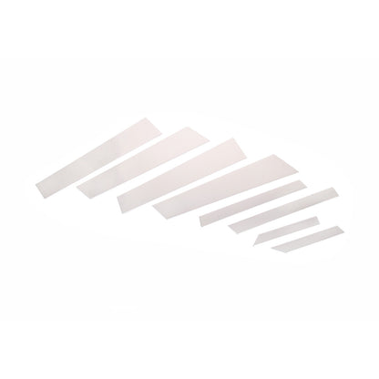 Silver Pillar Posts Cover Door Trim Window Decal For Bentley Flying Spur 13-19 7