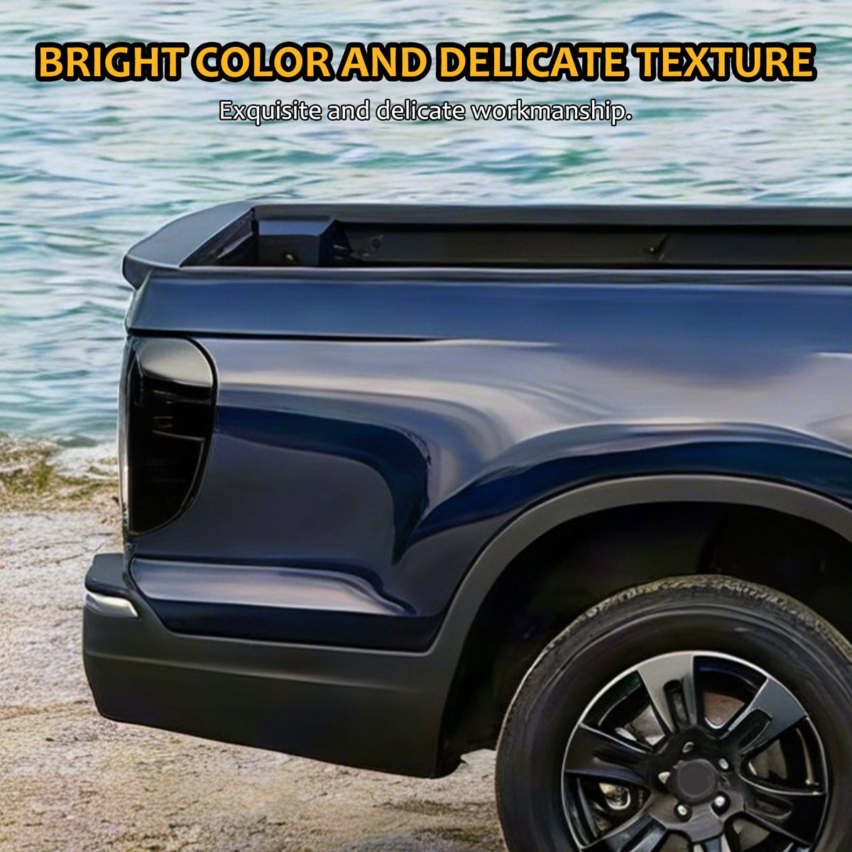 Smoked Black Taillight Lamp Cover Trim Overlays For Honda Ridgeline 2017+ US 22
