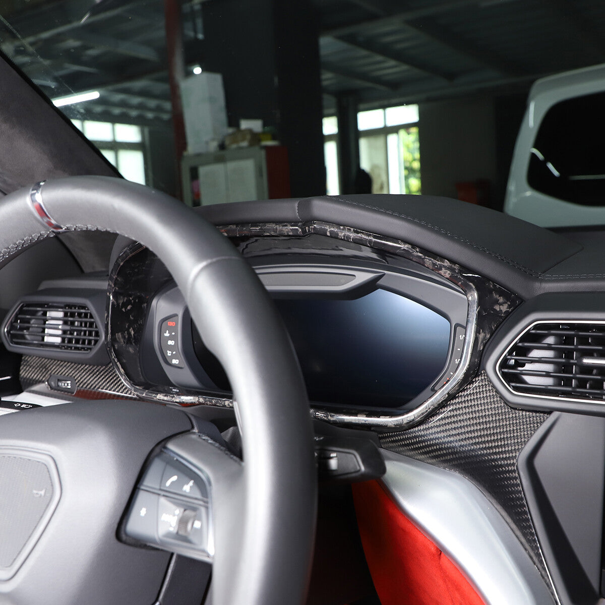 34 Styles Forged Real Carbon fiber Interior Trim Kit For Lamborghini URUS 18-23 - Variants 1-5 54
