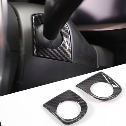 Carbon Fiber ABS Interior Full Decor Cover Trim Kit For Corvette C8 2020-2025 - Styles 26-30 44