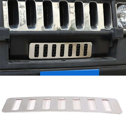 Chrome Steel Exterior Rocker Panel Trim Hood Deck Vent Set For Hummer H2 03-09 26