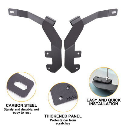 Carbon Steel Hood Light Mount Bracket Holder For Ford Maverick 2022+ US 22