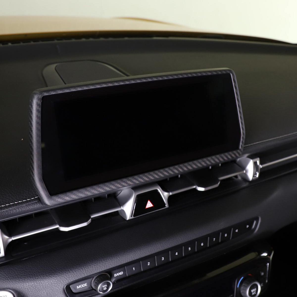 Matte Real Carbon Fiber Interior Trim Cover Accessories For Toyota Supra A90 19+ 68