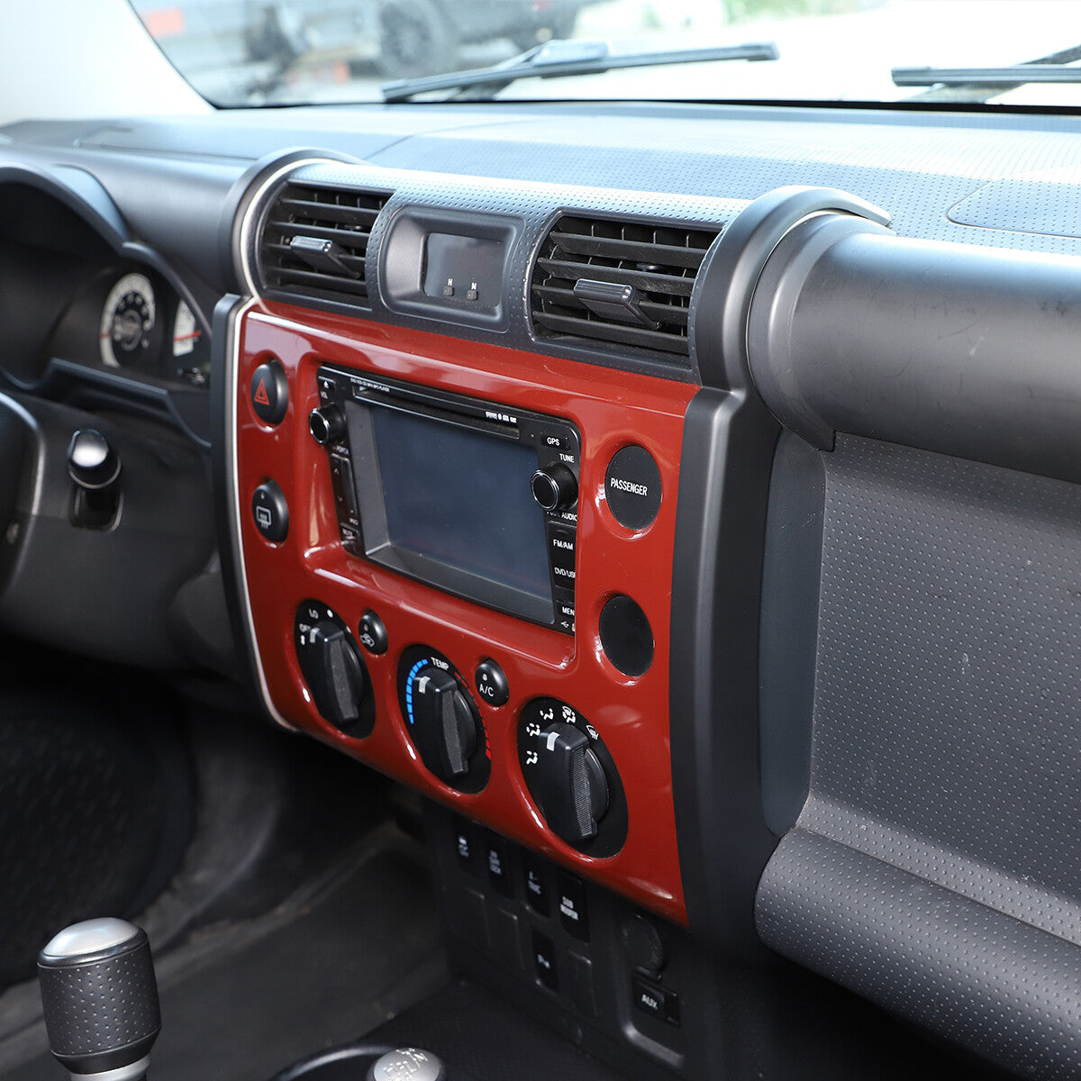 Matte Black ABS Interior Full Set Cover Trim Kit Set For FJ Cruiser 2007-2021 - Variants 6-7 9