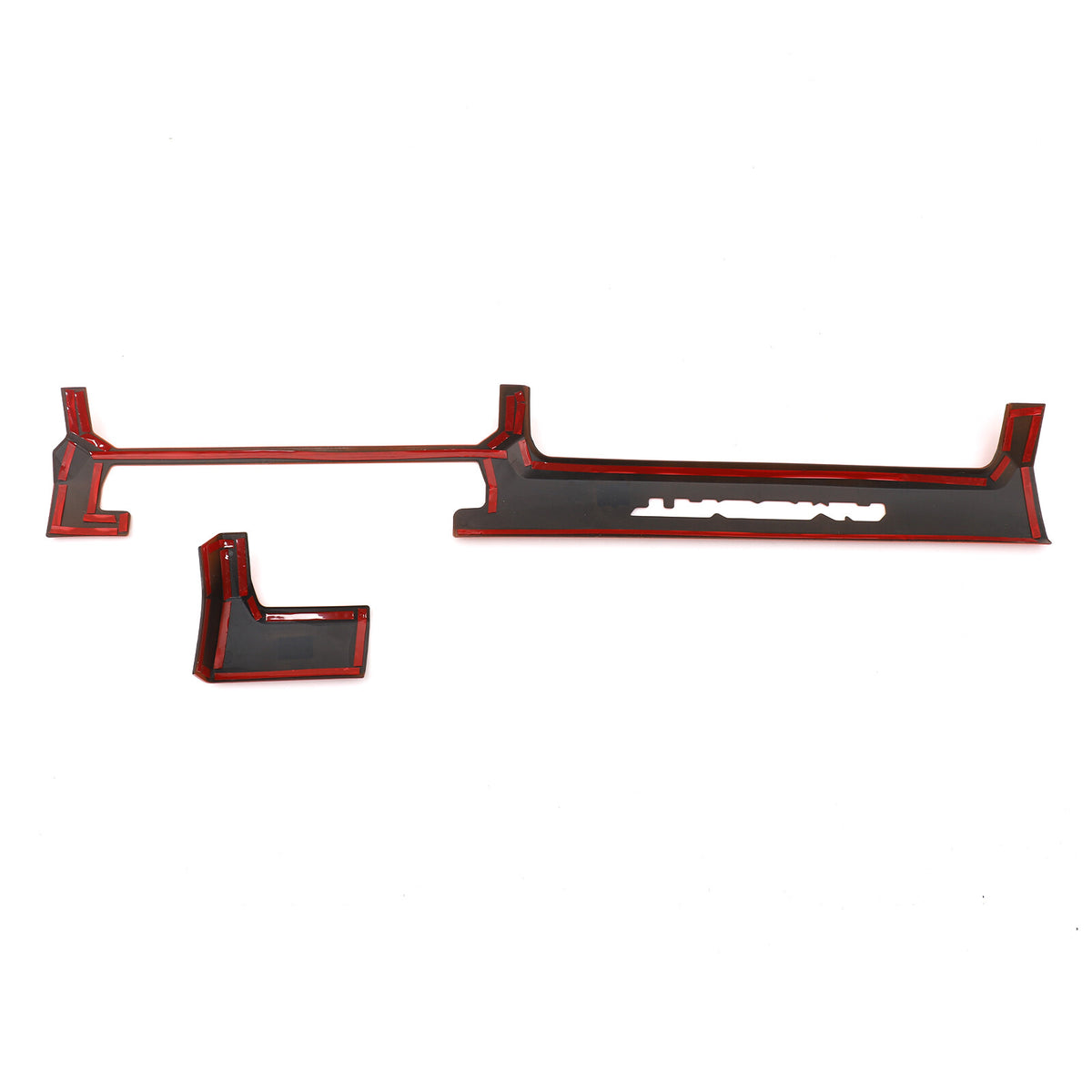Orange ABS Center Console Strip Trim Cover For Toyota Tacoma 2024+ US 10