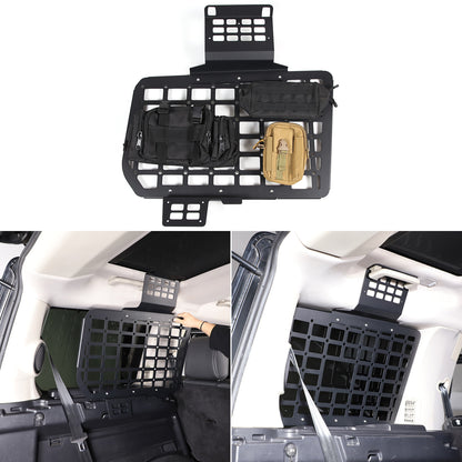 For Land Rover LR3 LR4 L319 04-16 Left Rear Window Molle Panel Modular Storage 20